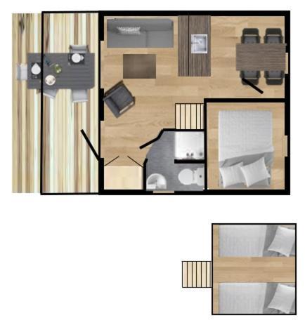Tornby Strand Camping Cottages Hirtshals Quarto foto